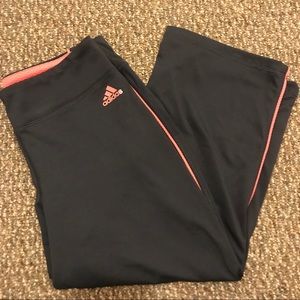 Adidas cropped workout pants